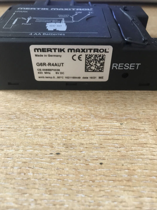G6R R4AUT Receiver battery controller box Mertik Maxitrol