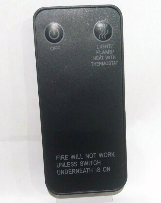 Burley electric fire remote control 2 buttons