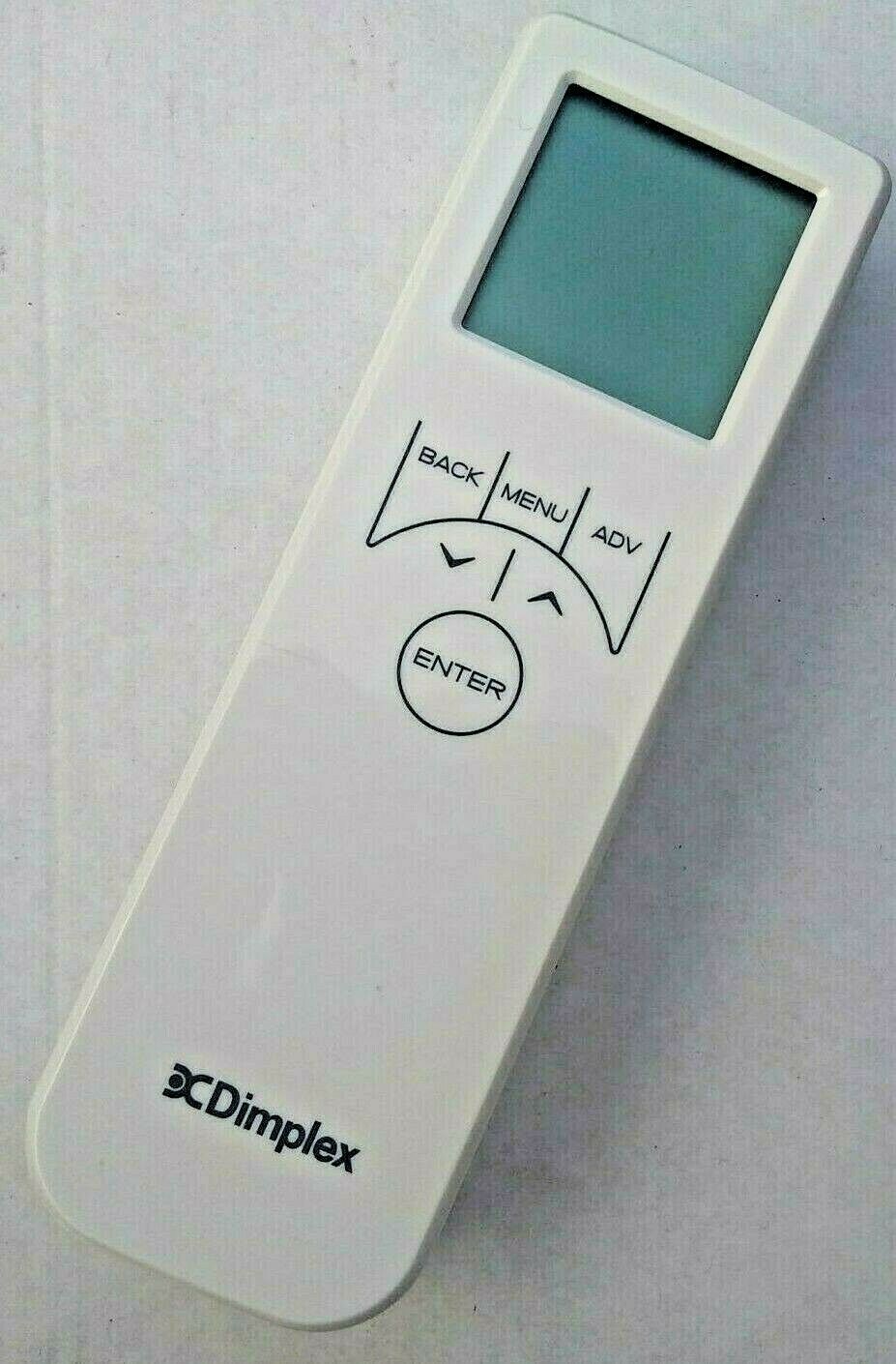 Dimplex white lcd remote control for electric heater – Remotes Master ...